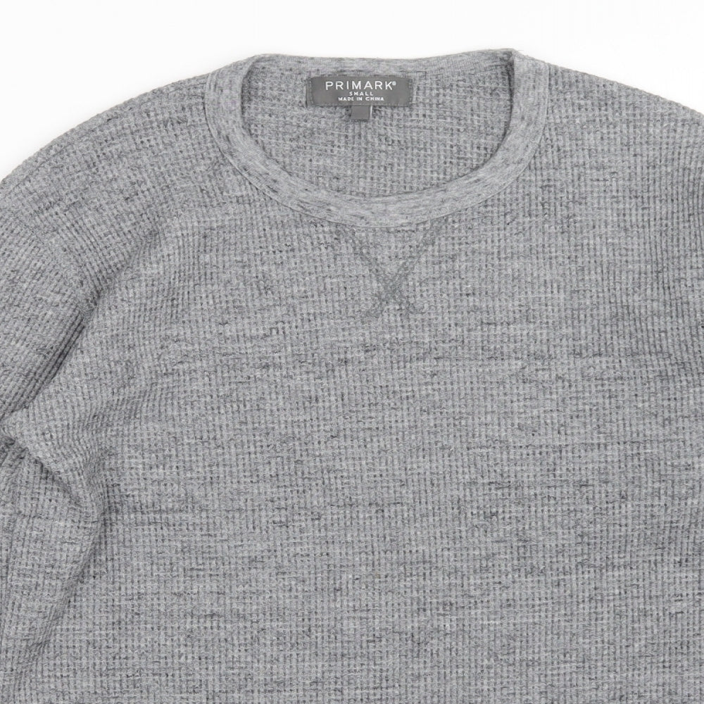 Primark Womens Grey   Pullover Jumper Size S