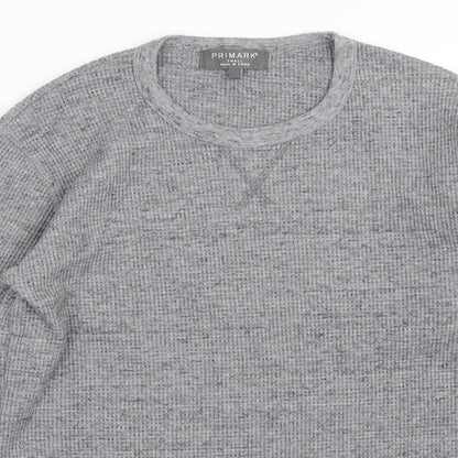 Primark Womens Grey   Pullover Jumper Size S