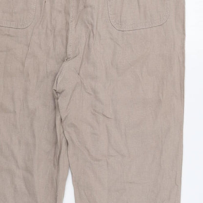Preworn Womens Beige   Trousers  Size XL L30 in