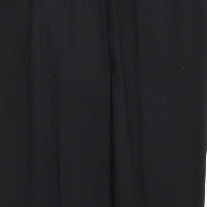 So Fabulous Womens Black   Trousers  Size 14 L30 in