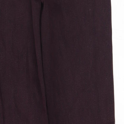 Topshop Womens Red   Tapered Jeans Size 30 in L32 in - baxter