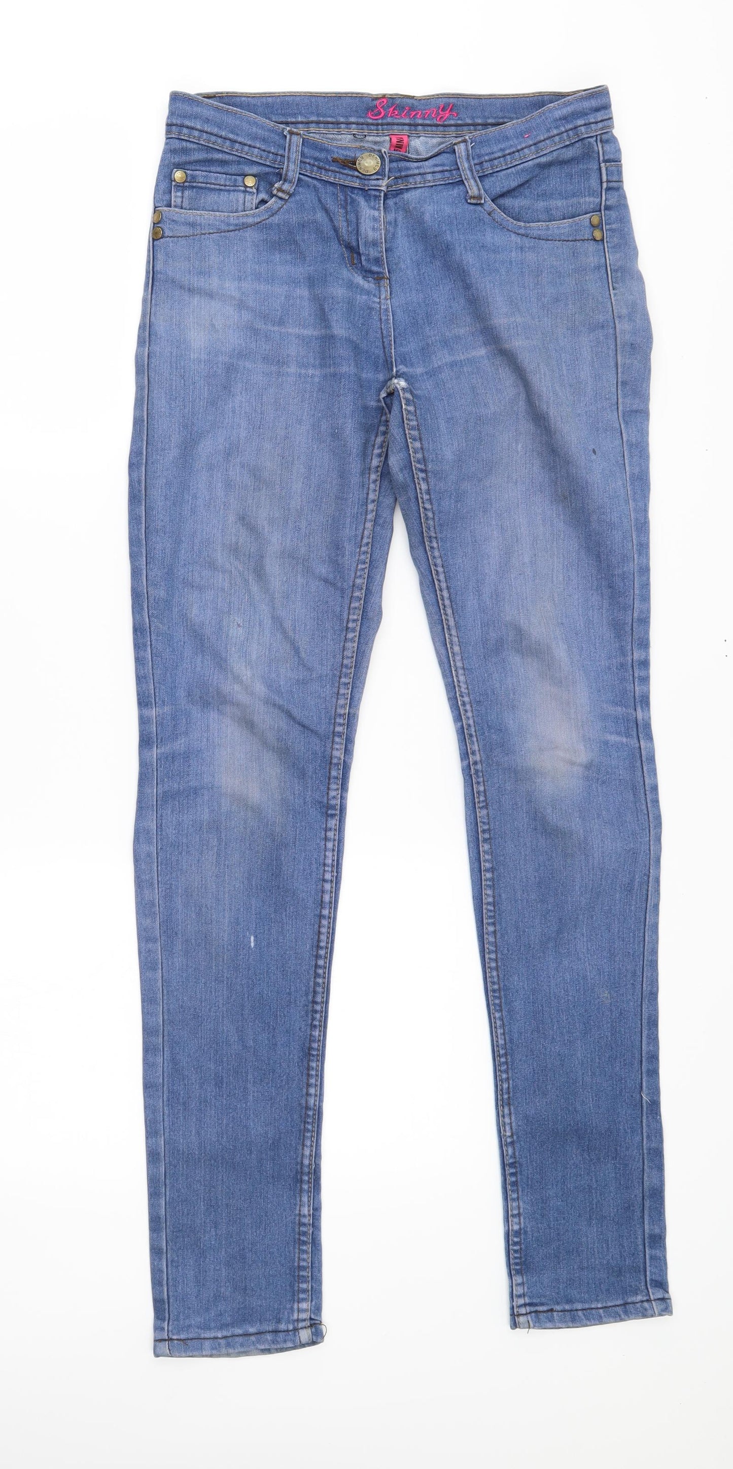 denim co Womens Blue   Skinny Jeans Size 8 L31 in