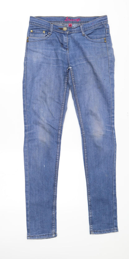 denim co Womens Blue   Skinny Jeans Size 8 L31 in