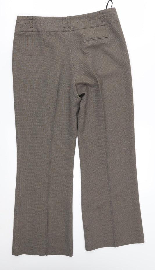 Womens UK Size 12 Atmosphere Regular Fit  Beige Trousers