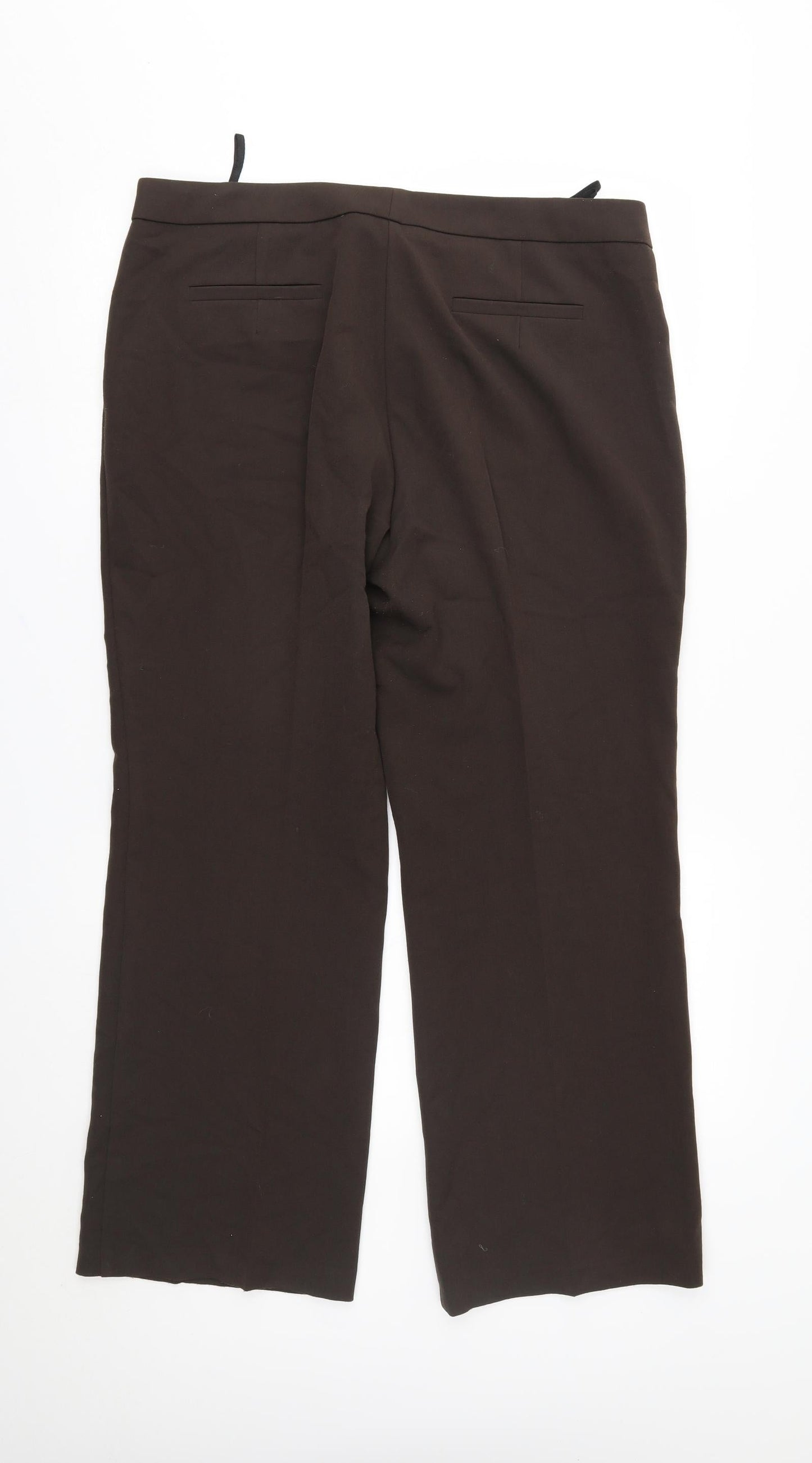 first avenue Womens Brown   Trousers  Size 18 L27 in