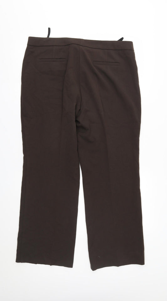 first avenue Womens Brown   Trousers  Size 18 L27 in