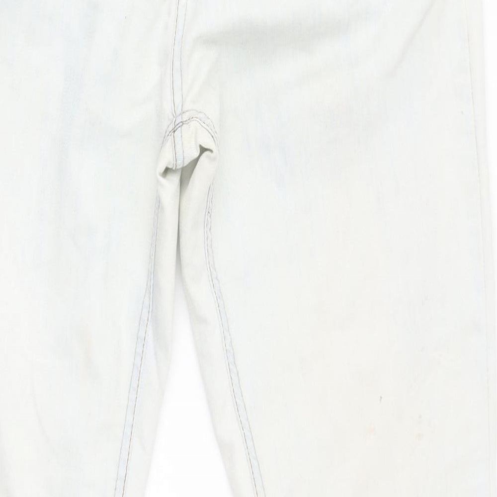 Womens UK Size 12 yesyes Regular Fit Skinny White Jeans