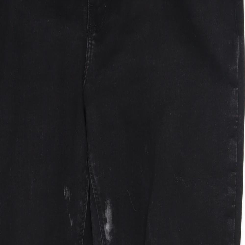denim co Womens Black   Straight Jeans Size 16 L25 in