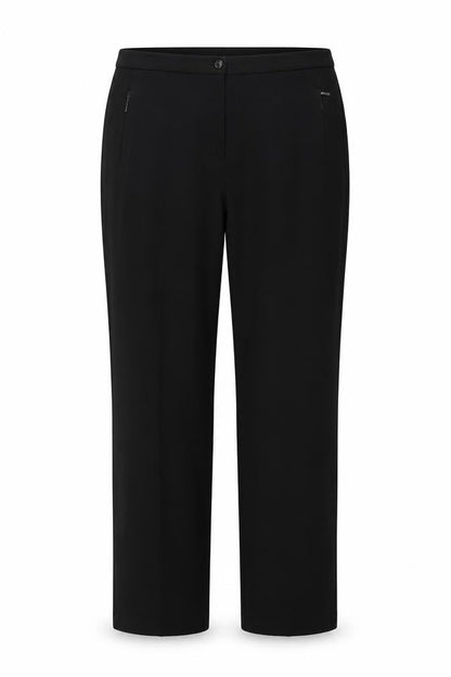 Womens UK Size 12 M&S Regular Fit  Black Trousers