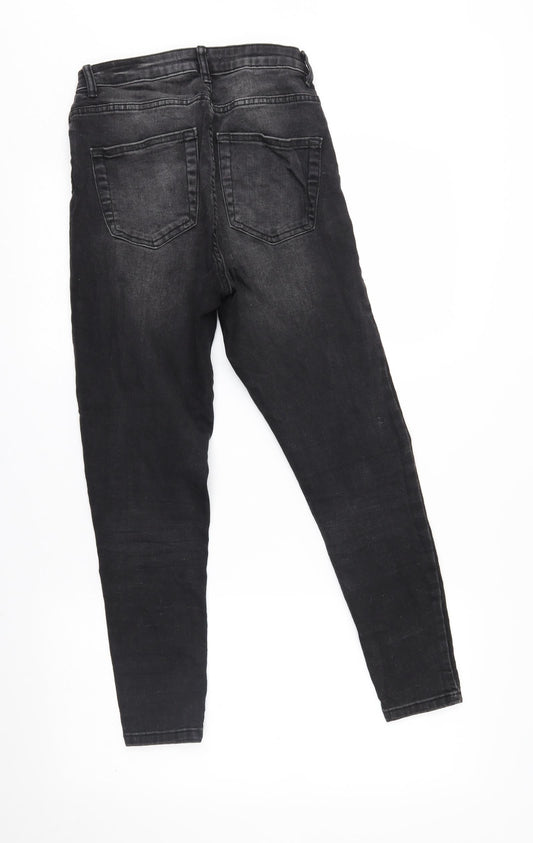 denim co Womens Black   Straight Jeans Size 10 L25 in