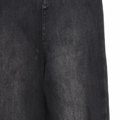 denim co Womens Black   Straight Jeans Size 10 L25 in