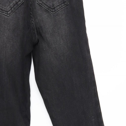 denim co Womens Black   Straight Jeans Size 10 L25 in