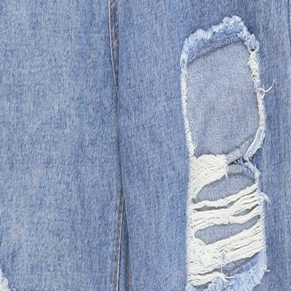 SheIn Womens Blue   Straight Jeans Size XS L27 in