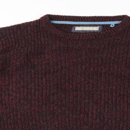 Avenue Mens Red   Pullover Jumper Size M