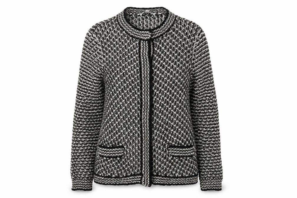 Womens UK Size 14 Peter Hahn Grey Cardigan Jumper