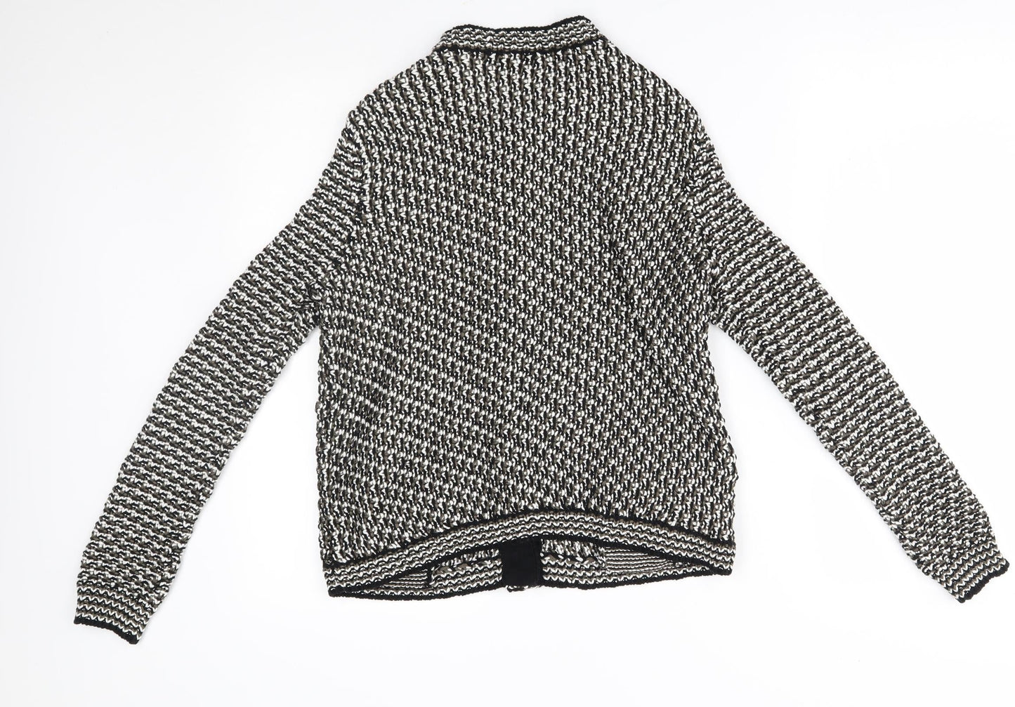 Womens UK Size 14 Peter Hahn Grey Cardigan Jumper