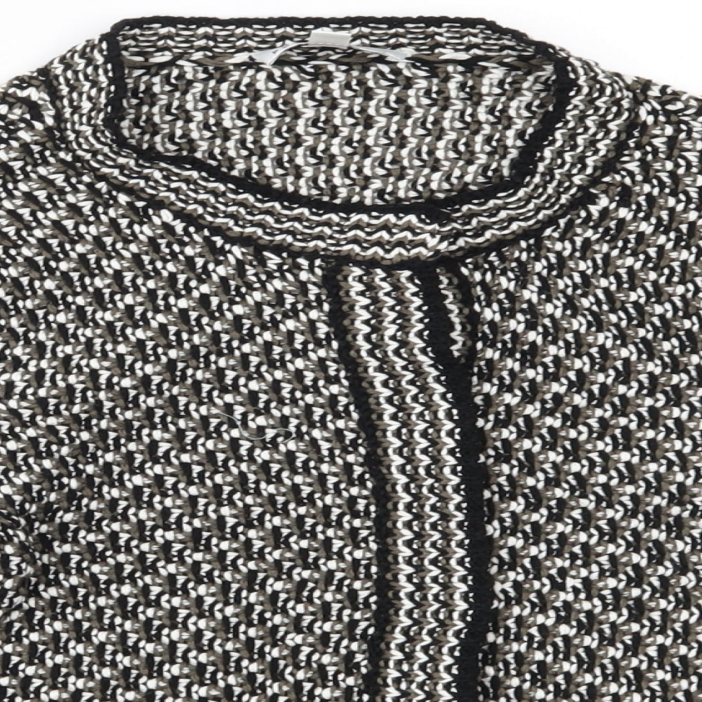 Womens UK Size 14 Peter Hahn Grey Cardigan Jumper