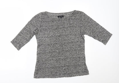 Womens UK Size 10 New Look Grey Pullover Jumper