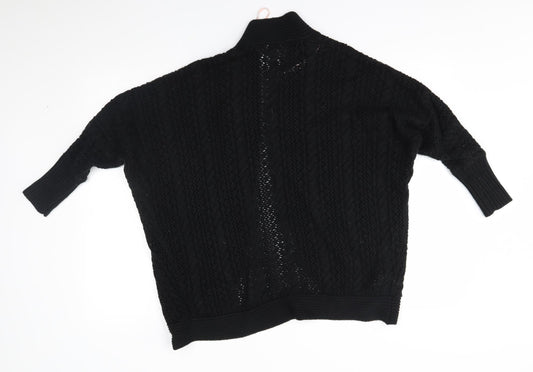 FOREVER 21 Womens Black   Cardigan Jumper Size S