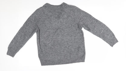 H&M Mens Grey   Pullover Jumper Size XS