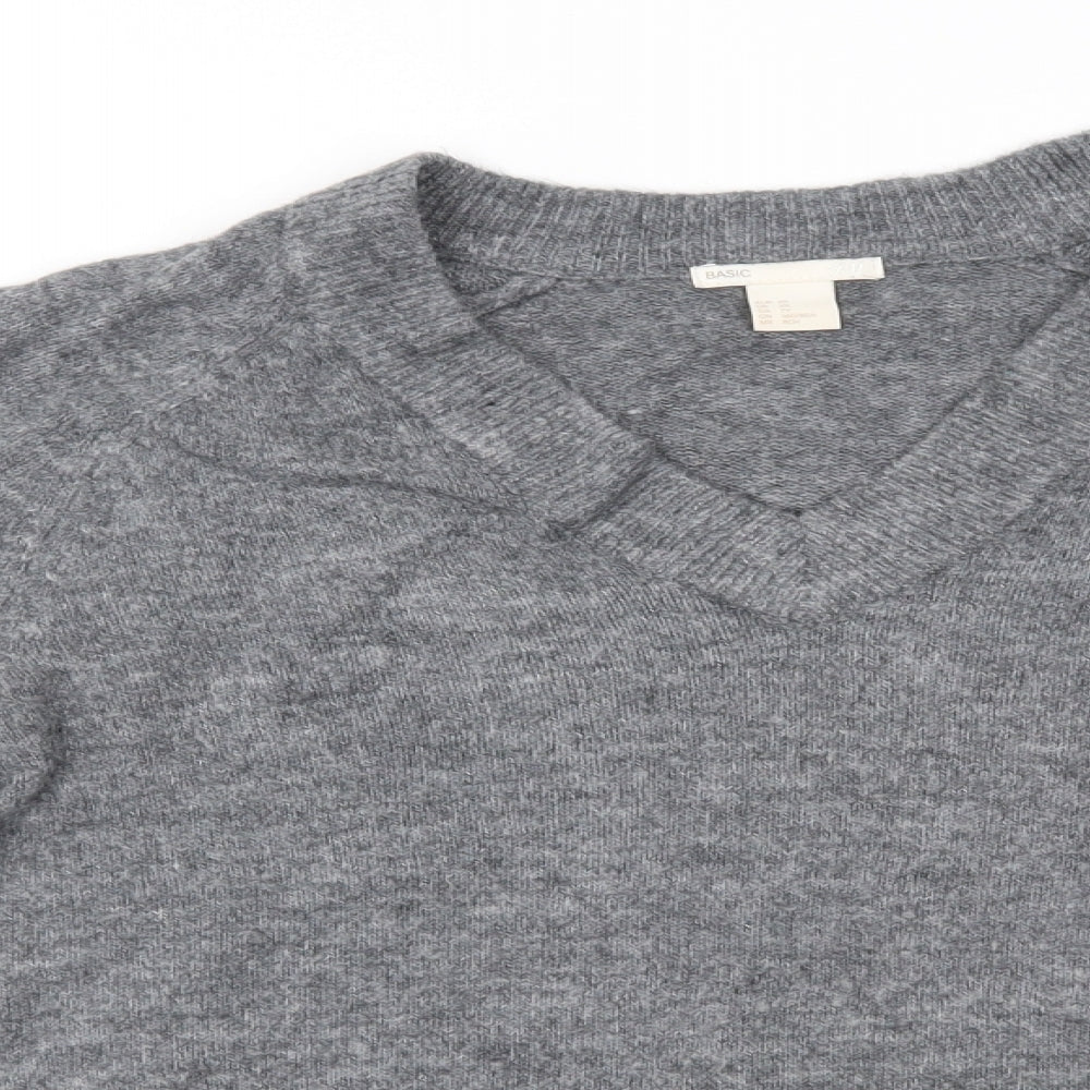 H&M Mens Grey   Pullover Jumper Size XS