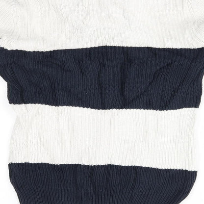 Womens UK Size S H&M White Tunic Jumper
