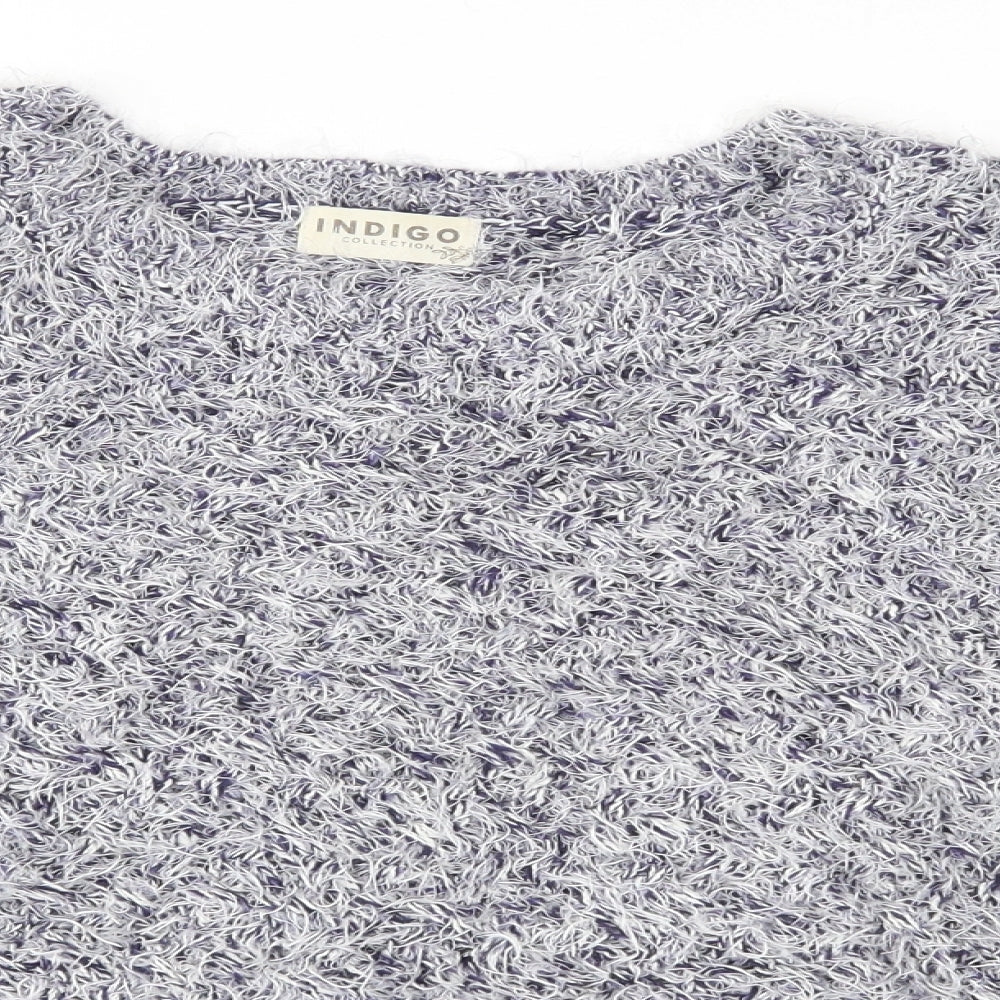 Womens UK Size 8 M&S Grey Pullover Jumper