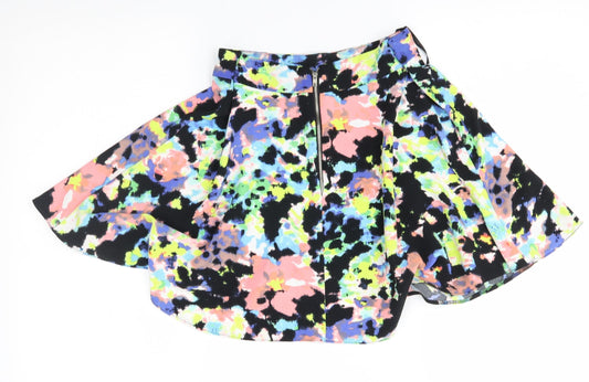 Atmosphere Womens Multicoloured   Pleated Skirt Size 8