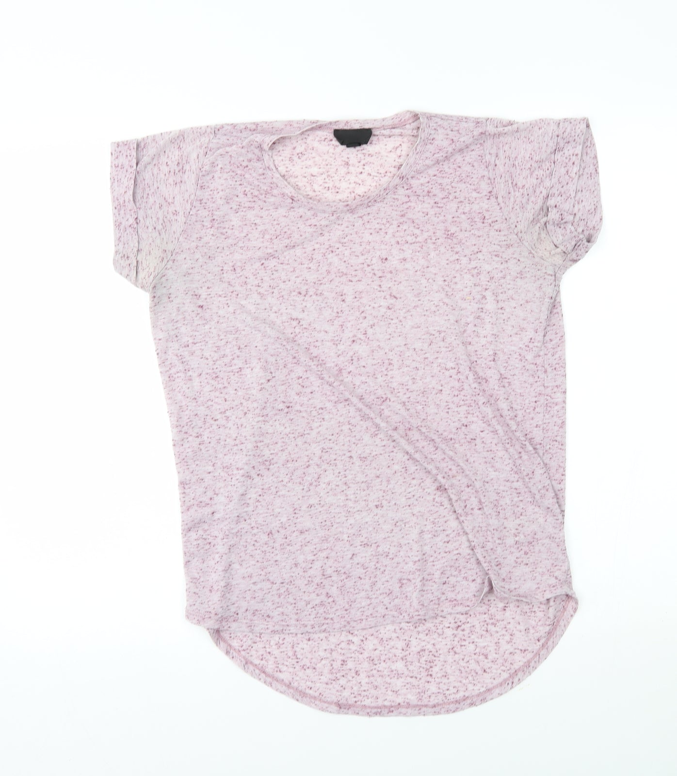 Womens UK Size 6 Topshop Pink Basic T-Shirt