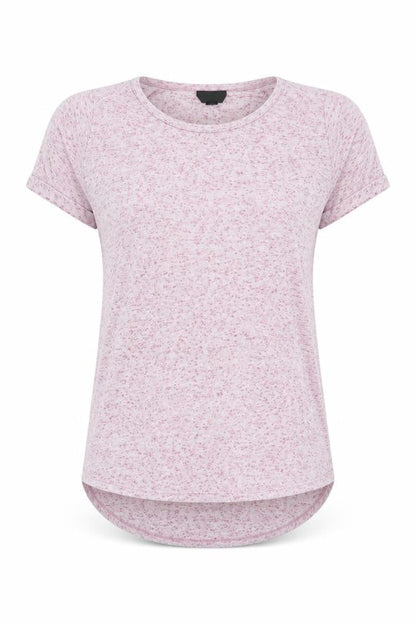 Womens UK Size 6 Topshop Pink Basic T-Shirt