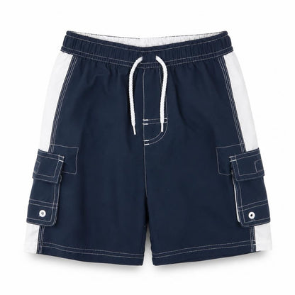 George Boys Blue   Cargo Shorts Size 4-5 Years