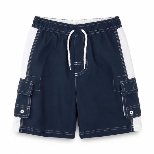 George Boys Blue   Cargo Shorts Size 4-5 Years