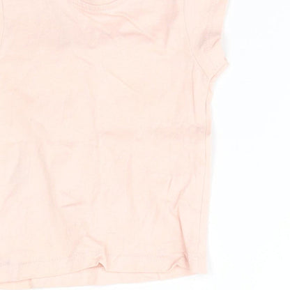 Primark Girls Pink   Basic T-Shirt Size 0-3 Months