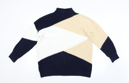 Classic Womens Multicoloured   Pullover Jumper Size S