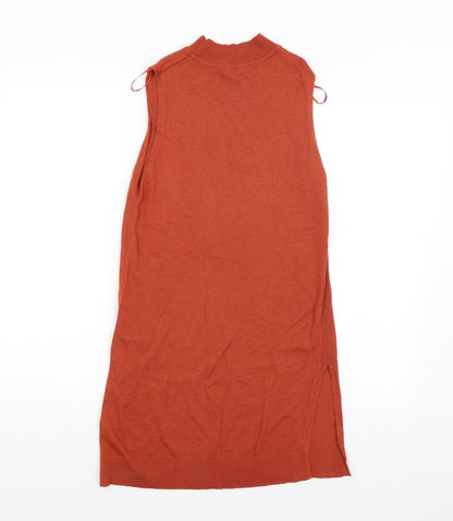 Peacocks Womens Brown   Jumper Dress  Size 10