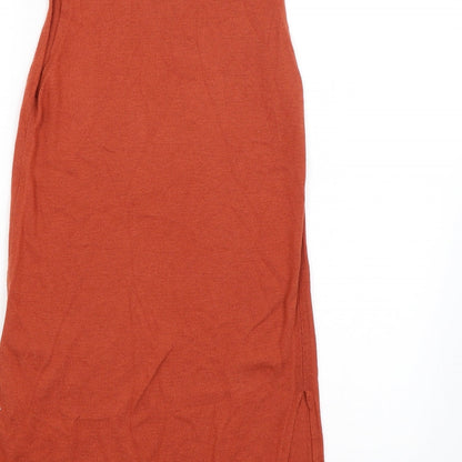 Peacocks Womens Brown   Jumper Dress  Size 10