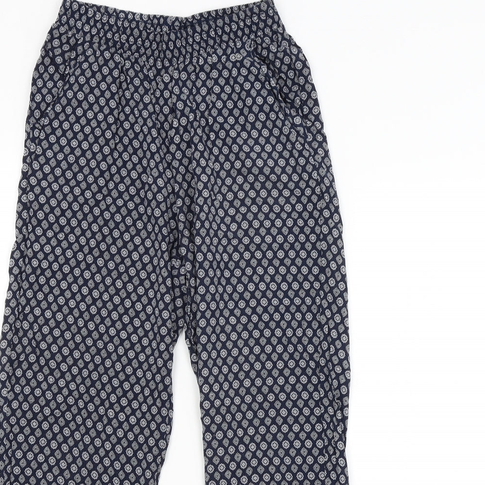 Womens UK Size 10 Atmosphere Regular Fit Bloomer Blue Trousers