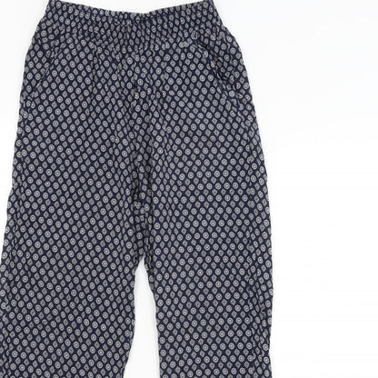 Womens UK Size 10 Atmosphere Regular Fit Bloomer Blue Trousers