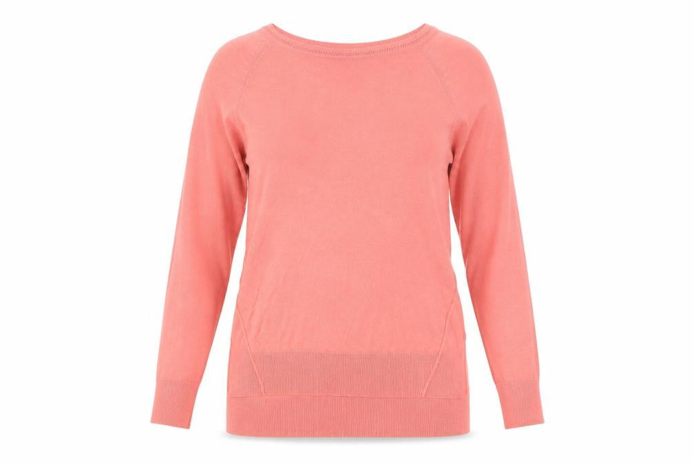 Womens UK Size 10 F&F Pink Pullover Jumper