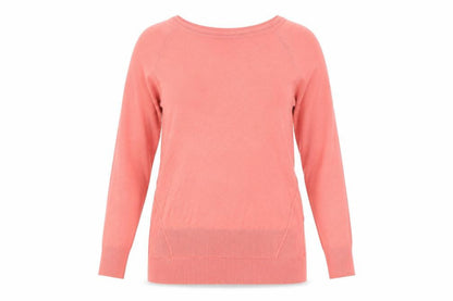 Womens UK Size 10 F&F Pink Pullover Jumper