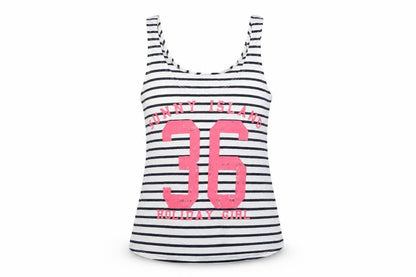 Womens UK Size S H&M Multicoloured Basic Tank