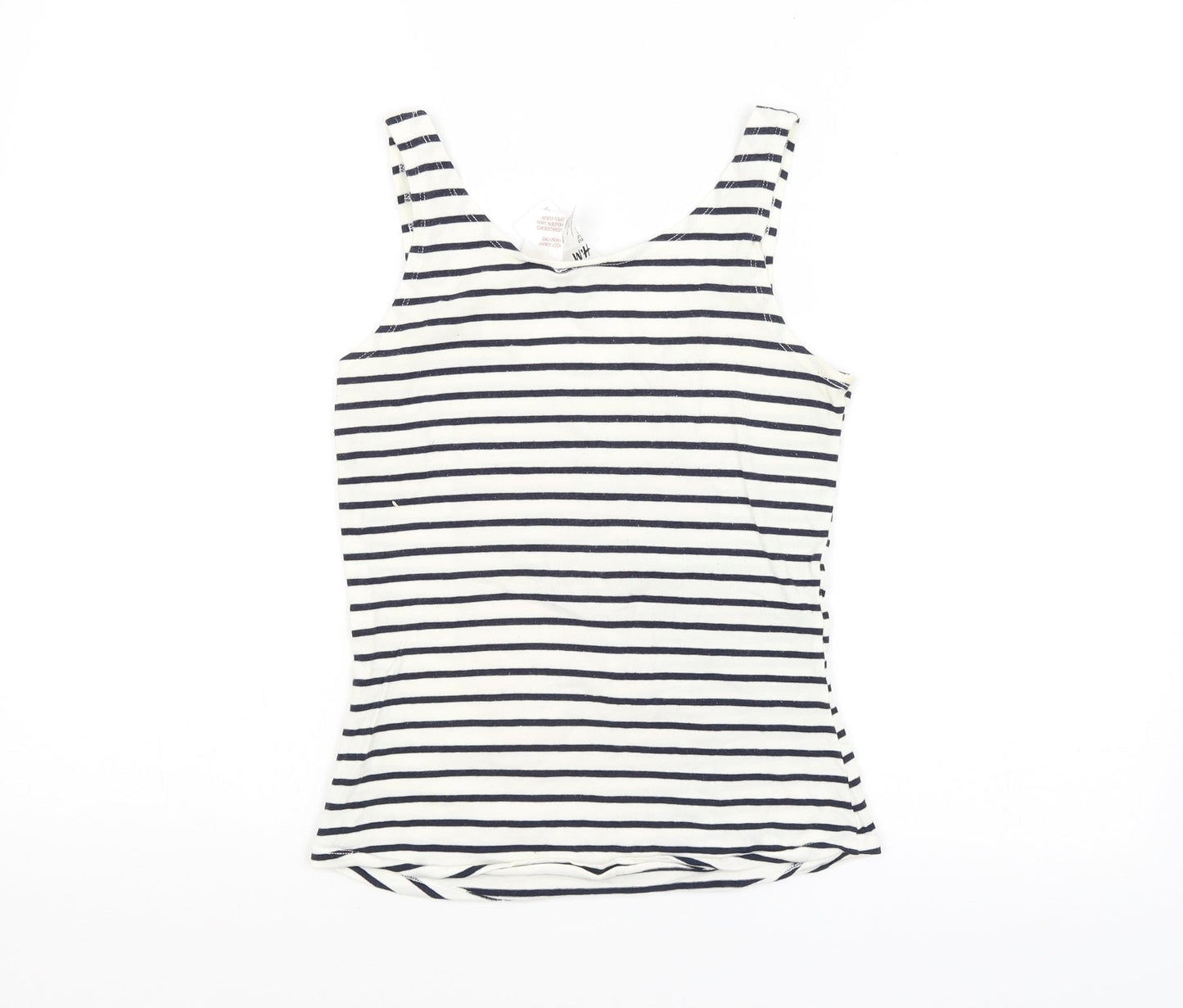 Womens UK Size S H&M Multicoloured Basic Tank
