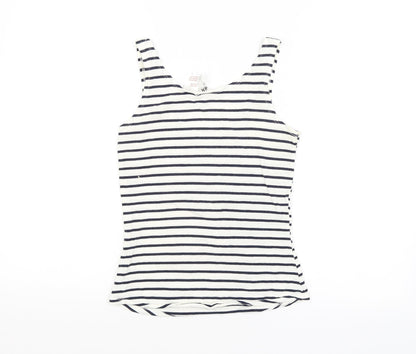 Womens UK Size S H&M Multicoloured Basic Tank