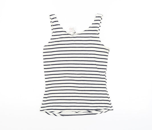 Womens UK Size S H&M Multicoloured Basic Tank