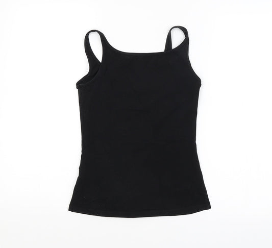 H&M Womens Black   Basic Tank Size S