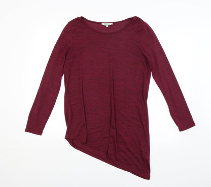 Womens UK Size 10 Peacocks Purple Pullover Jumper