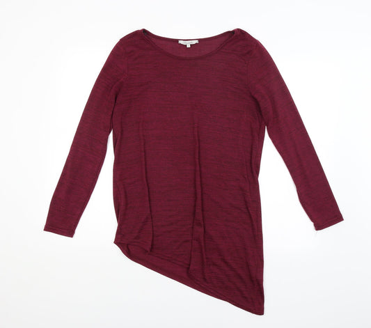 Womens UK Size 10 Peacocks Purple Pullover Jumper