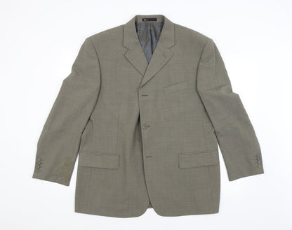 Mens UK Size  BHS Regular Green Suit Jacket
