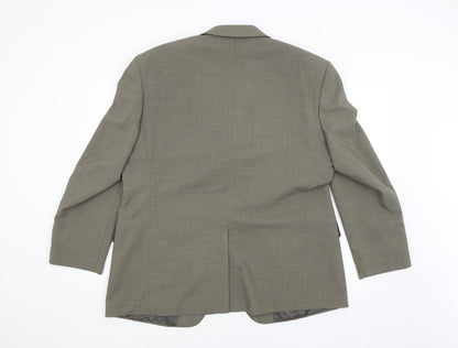 Mens UK Size  BHS Regular Green Suit Jacket