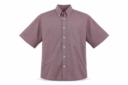 Mens UK Size M Burton Multicoloured  Button-Up Short Sleeve Casual Shirt